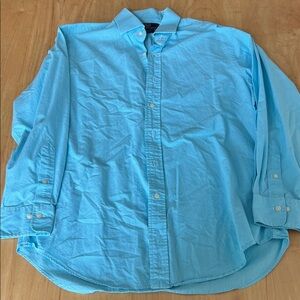 Ralph Lauren Men's Sky Blue Casual Button Down Shirt